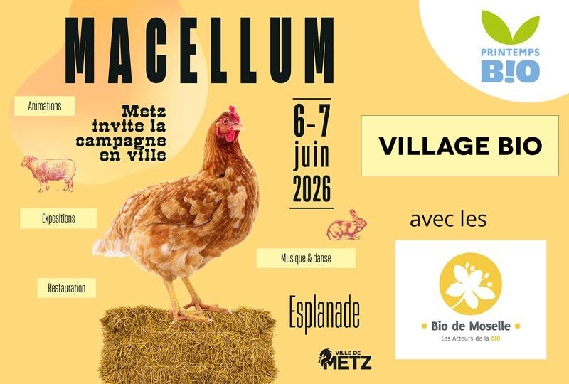 Printemps Bio – Village Bio du Macellum – Metz