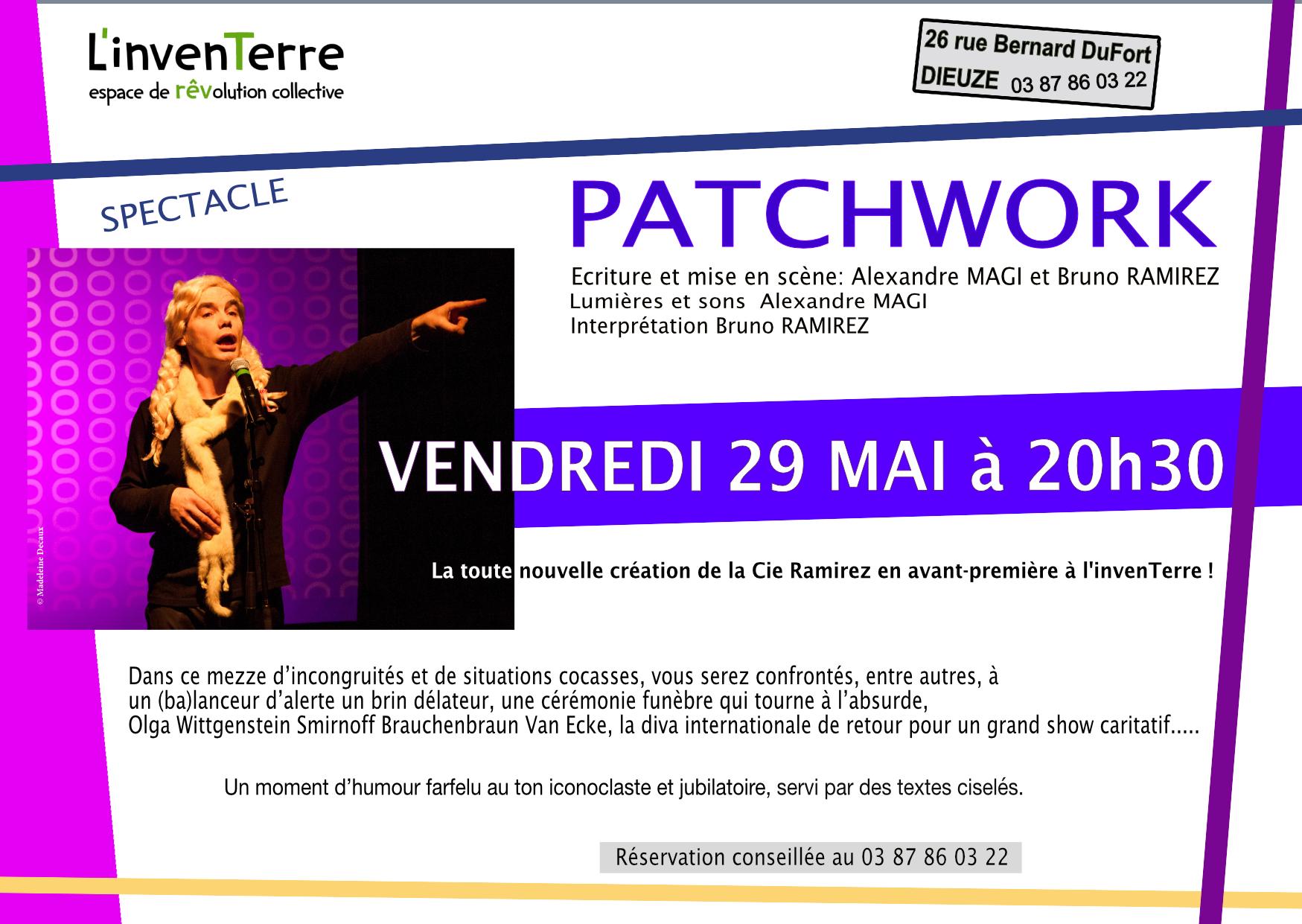 Spectacle Ramirez à l&rsquo;InvenTerre
