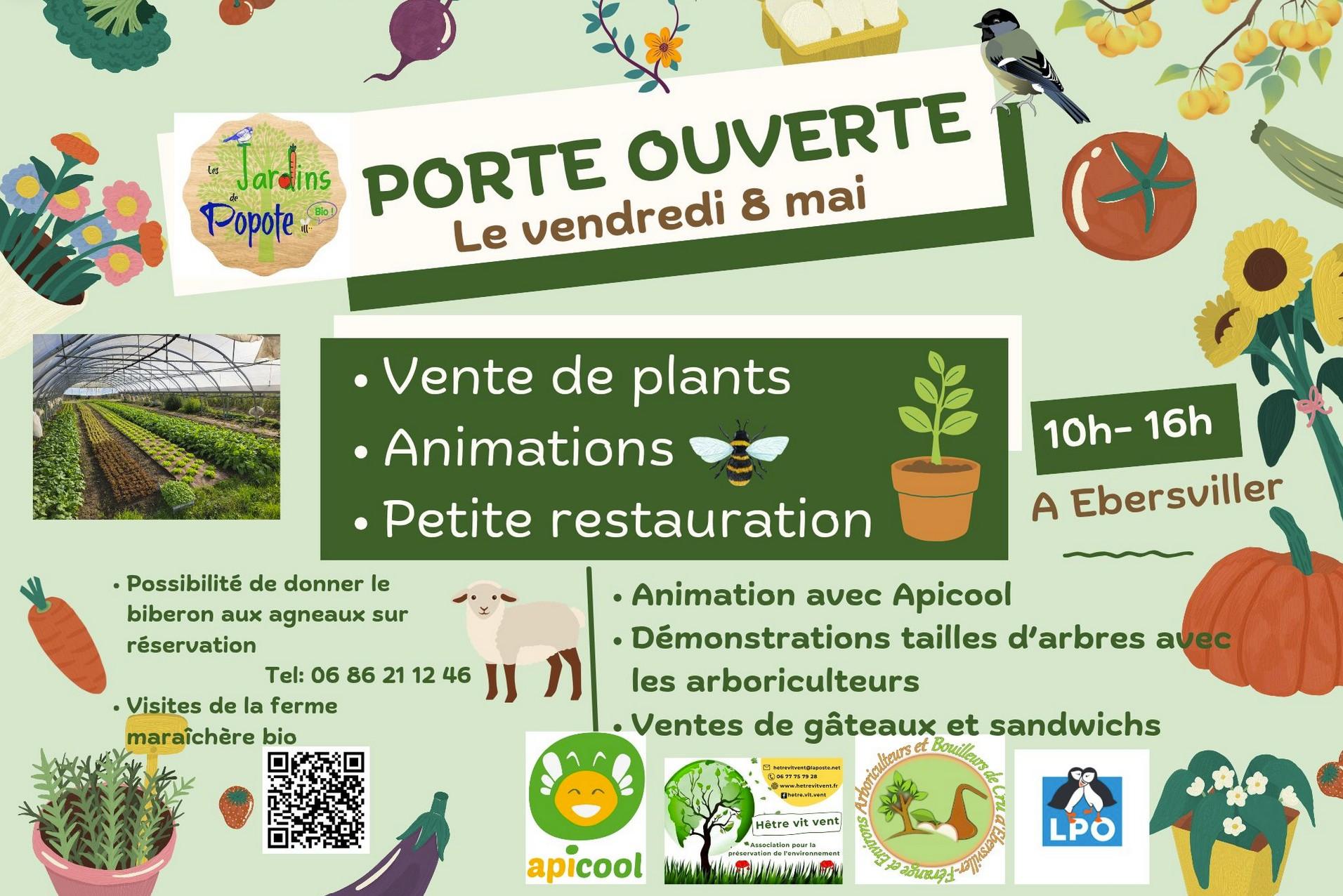 Porte Ouverte aux Jardins de Popote !